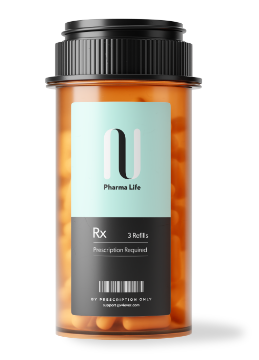Prescription pill bottle for smoking cessation support from NuPharmaLife.