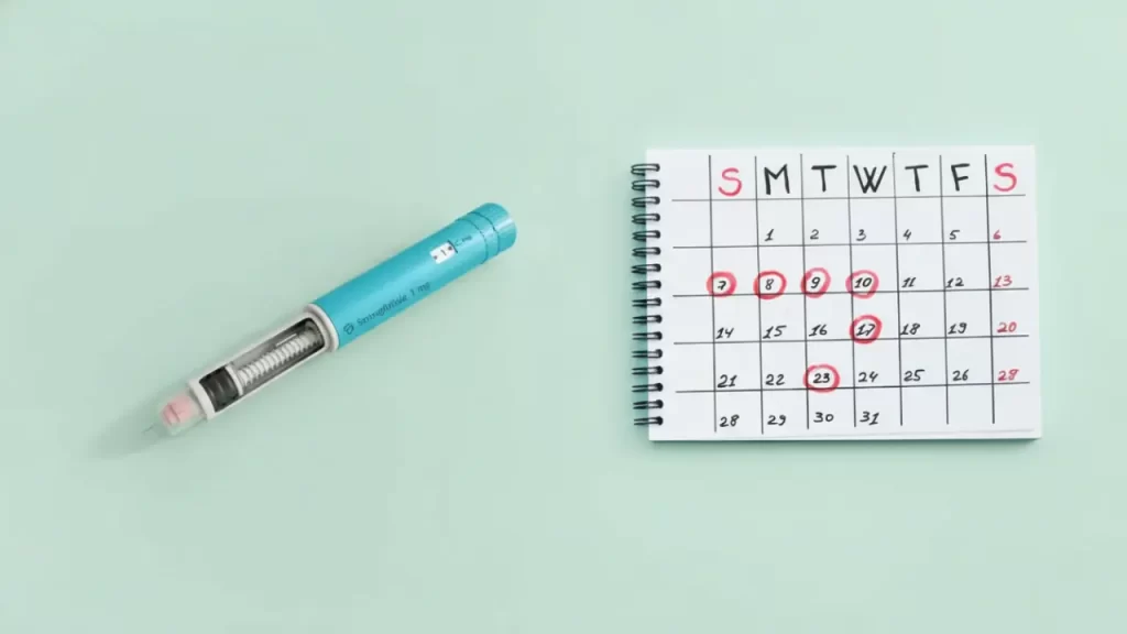 Semaglutide dosage schedule and injection pen for effective weight management